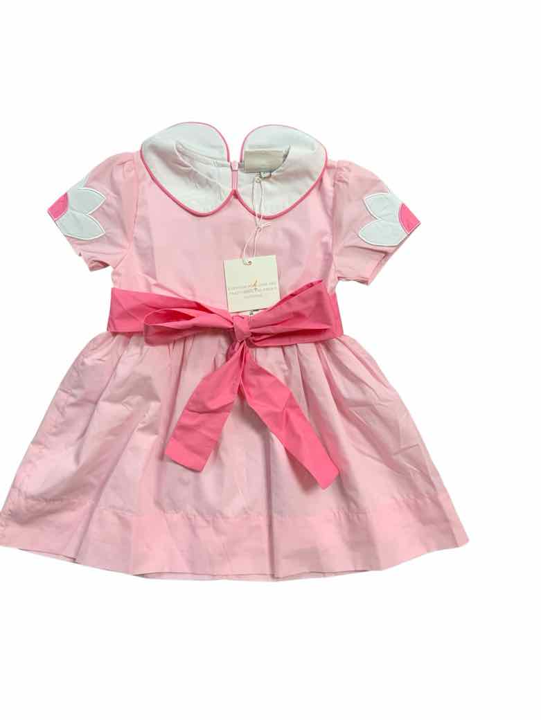 the yellow lamb Pink Toddler Size 4T Girls CasualDress