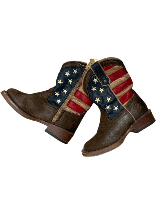 roper Brown Toddler Shoe Size 5 (Toddler) Boys FashionBoots