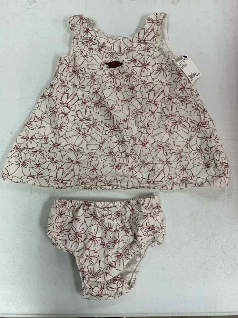 rivalry threads White Red Toddler Size 4T Girls 2PCCasual