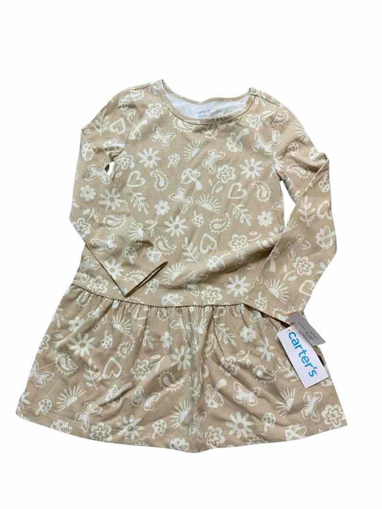 Carters (C) Brown Toddler Size 5 Girls CasualDress