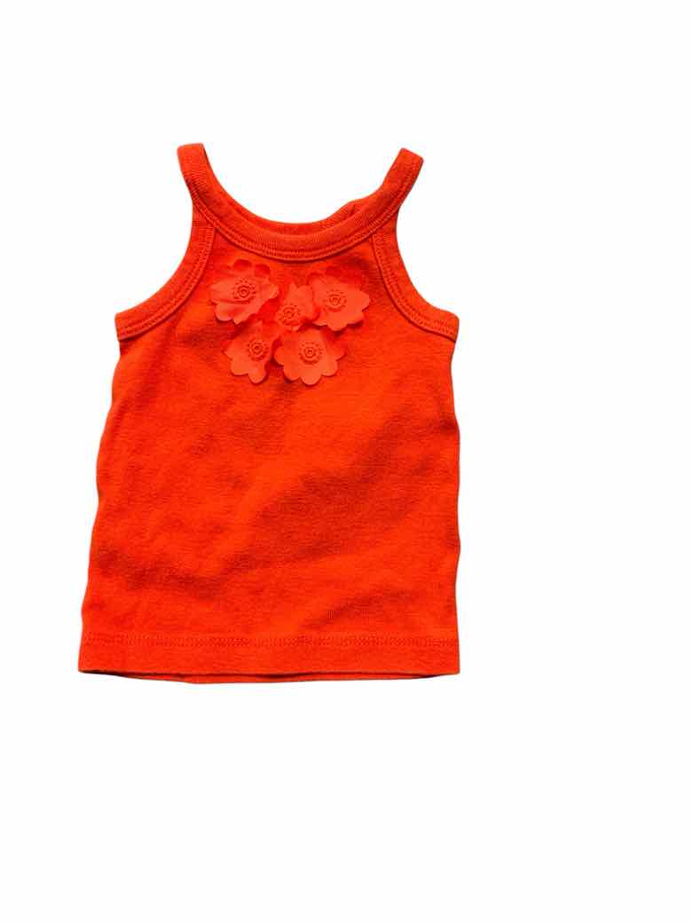 Carters (C) Orange Infant Size 6 MO Girls TankTop