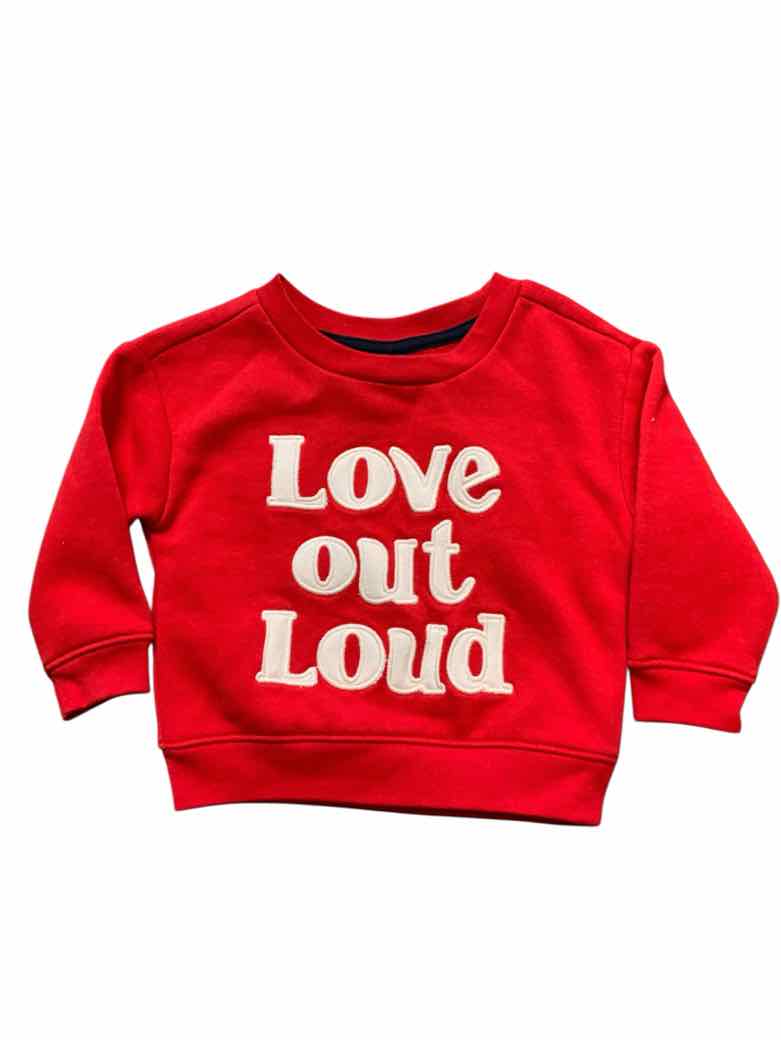 Old Navy (C) Valentines Infant Size 12 MO Boys LSTop