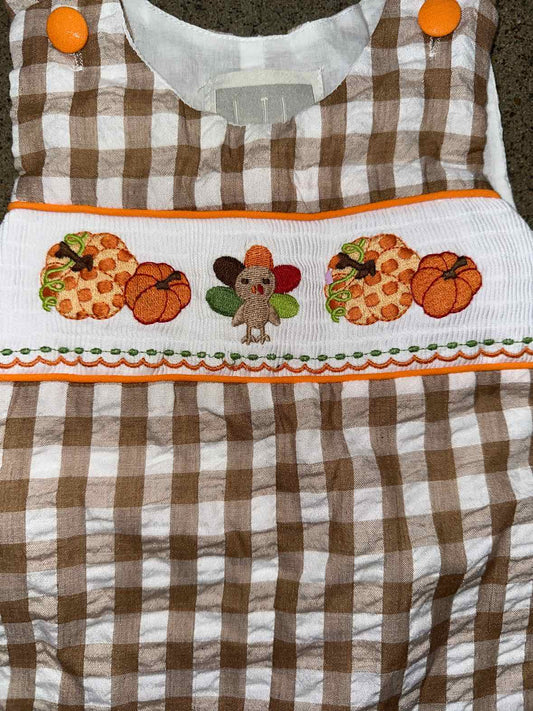 lil cactus Thanksgiving Infant Size 18 MO 1PC Casual