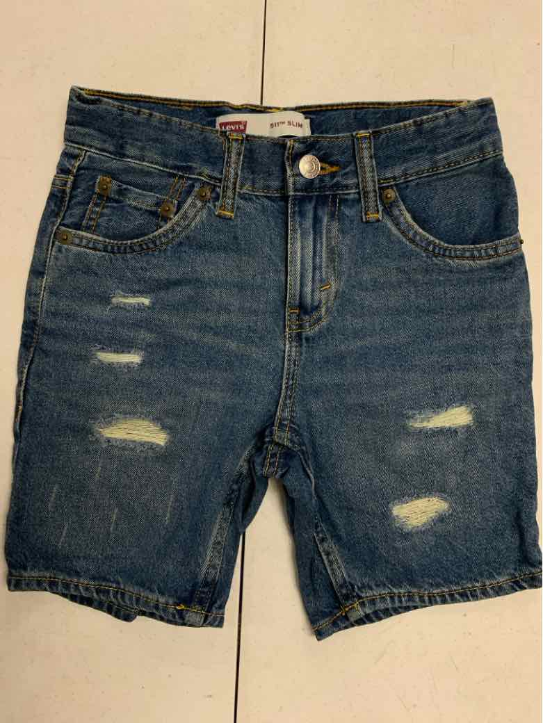 levis Blue Youth Size 8 Boys ShortDenim