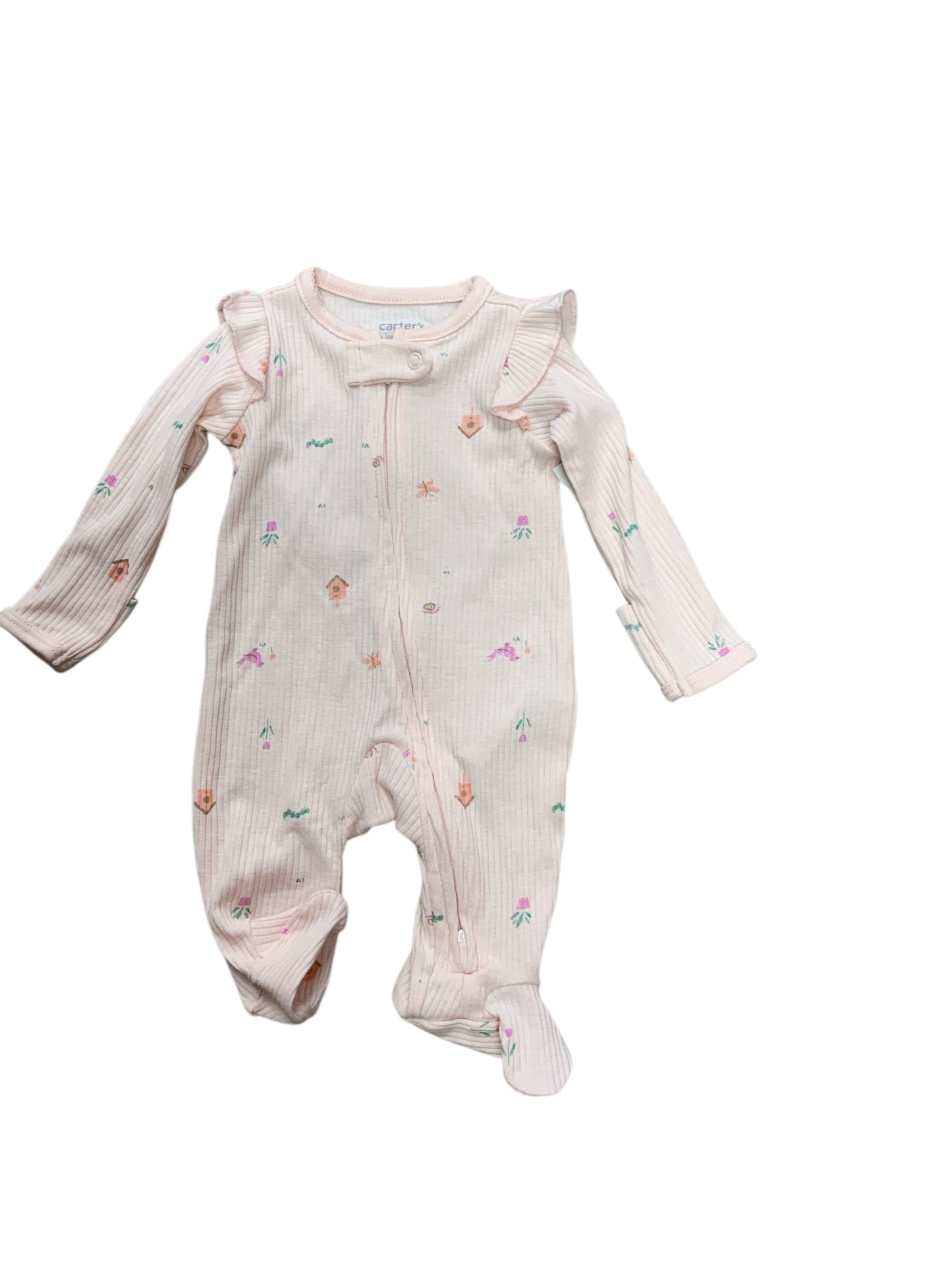 Carters (C) Pink Infant Size NB Girls 1PCSleepwear