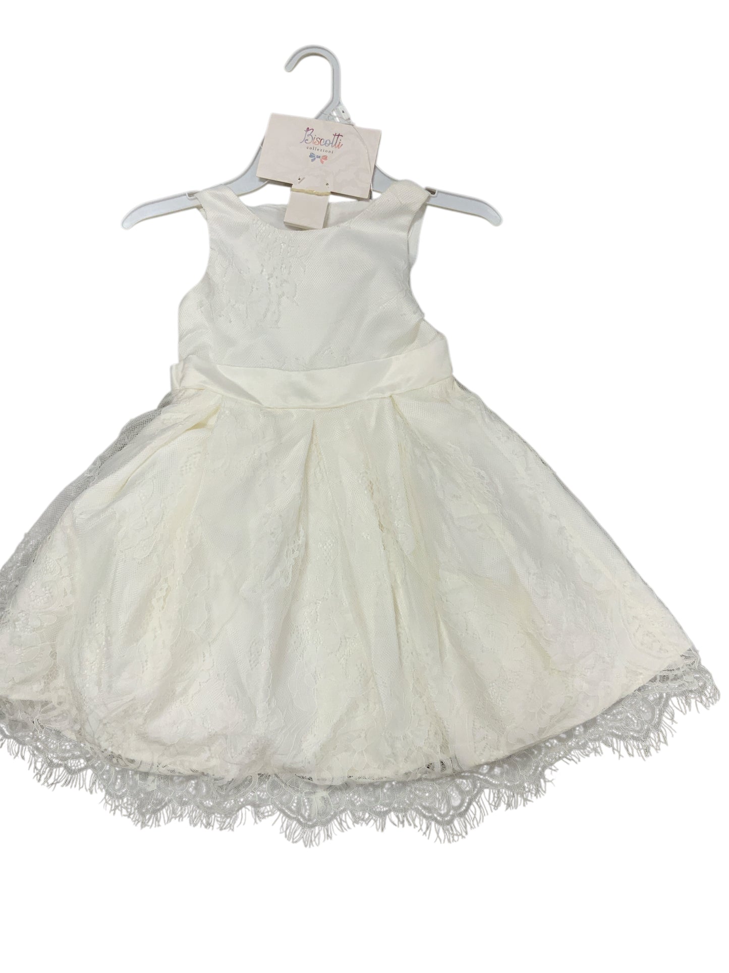 Biscotti (A) White Toddler Size 4 Girls CasualDress