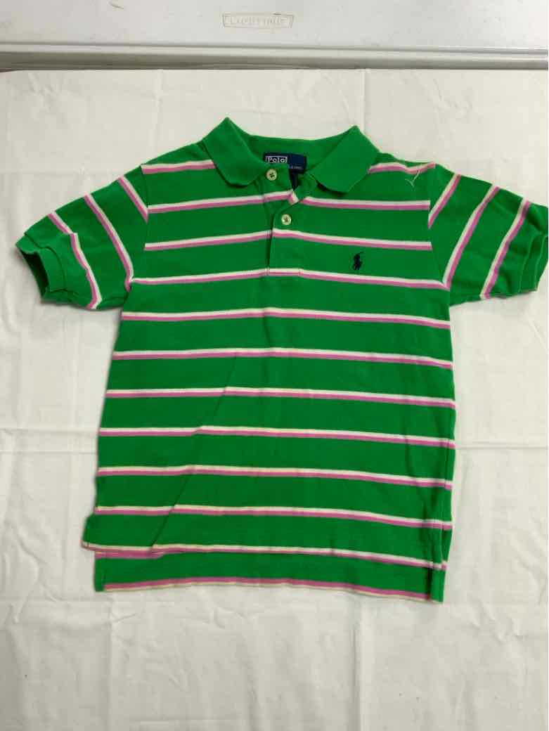 Polo Ralph Lauren (A) Green Toddler Size 5 Boys Polo