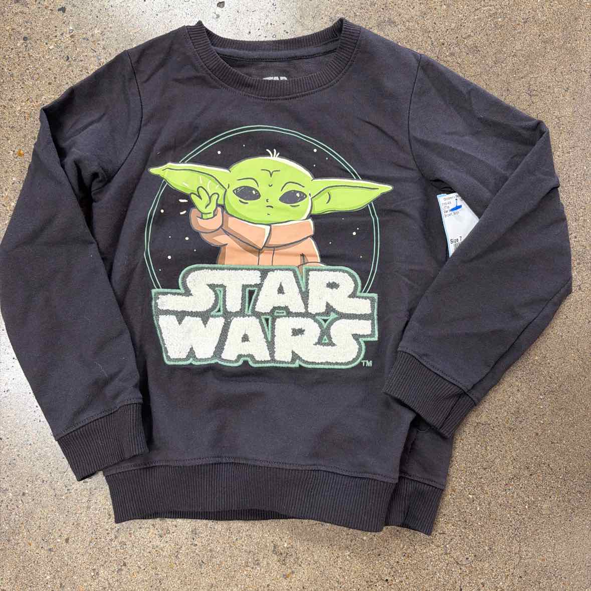 Star Wars Brown Youth Size 7 Boys LSTop