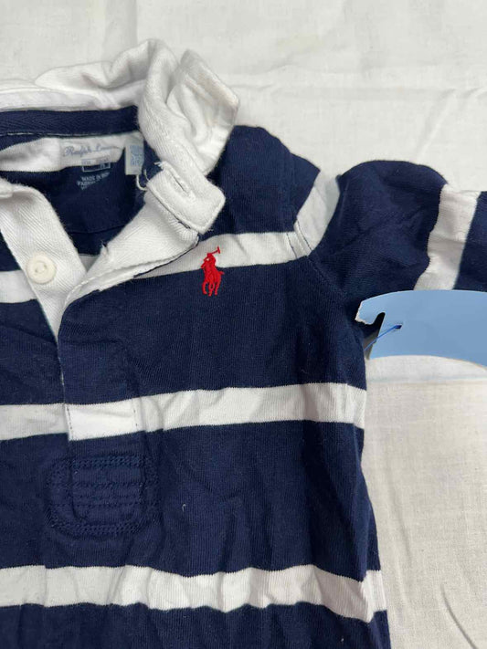 Ralph Lauren (A) Navy Infant Size 9 MO Boys 1PC Casual