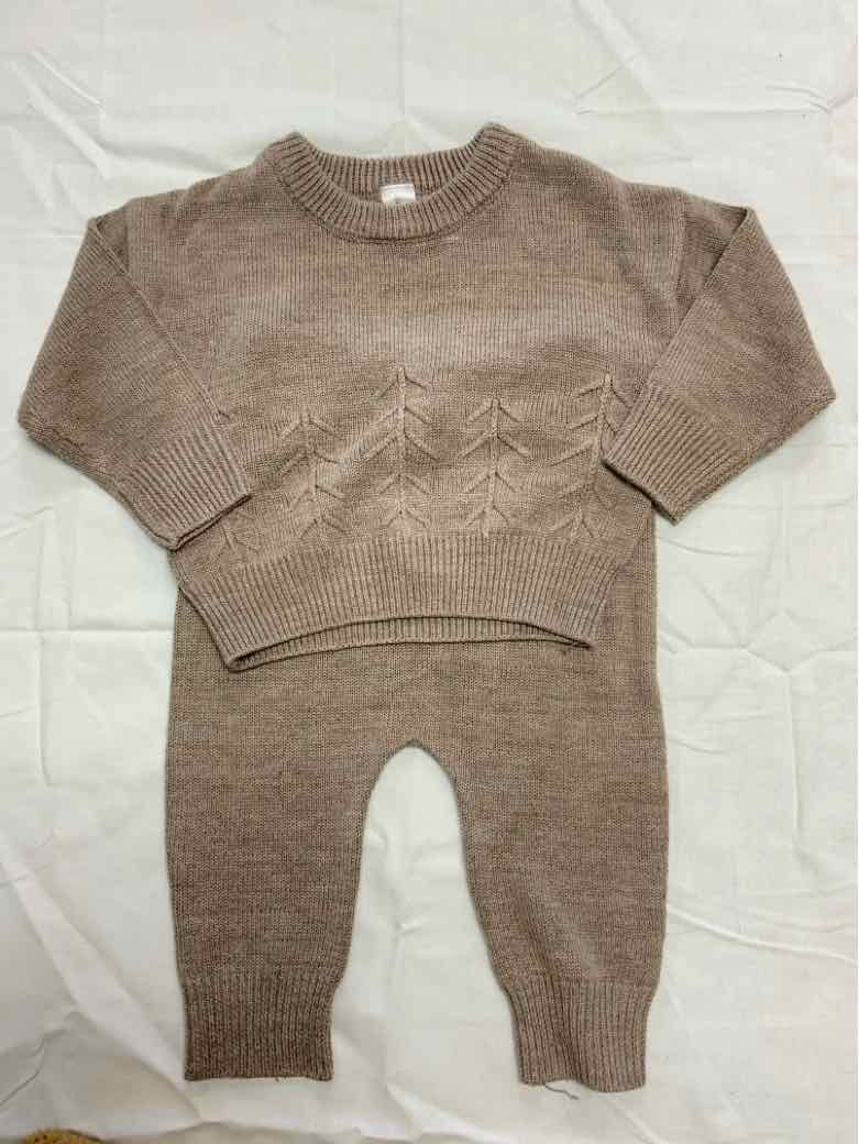 Modern Moments by Gerber (D) Cream Infant Size 12 MO Boys 2PC Casual