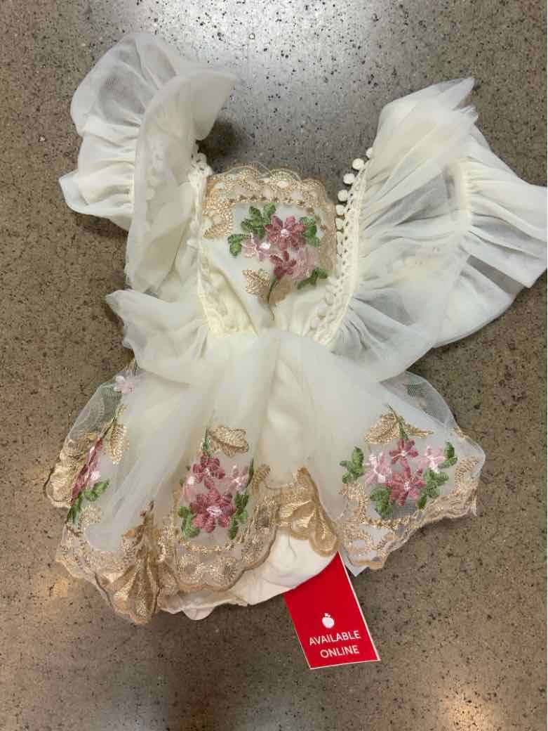 no brand White Infant Size 9 MO Girls 1PC Casual