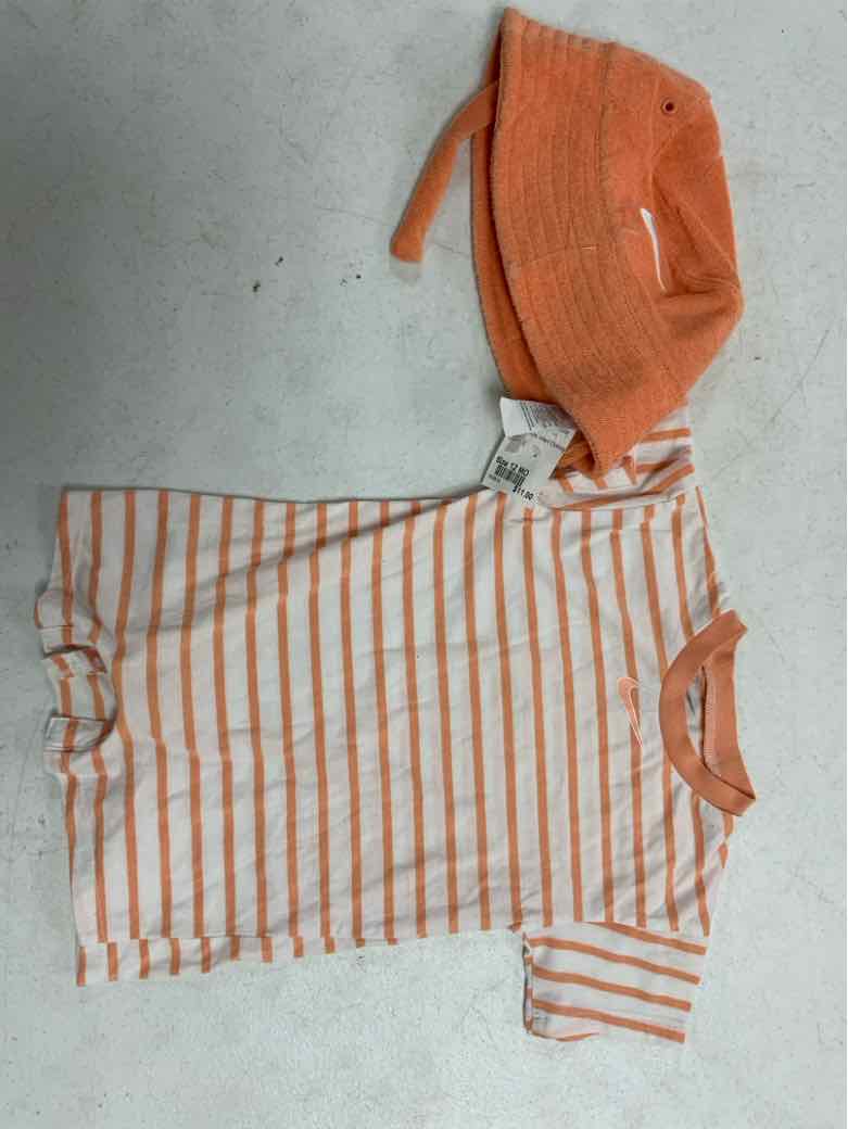 Nike (B) Orange Infant Size 12 MO Boys 2PC Casual
