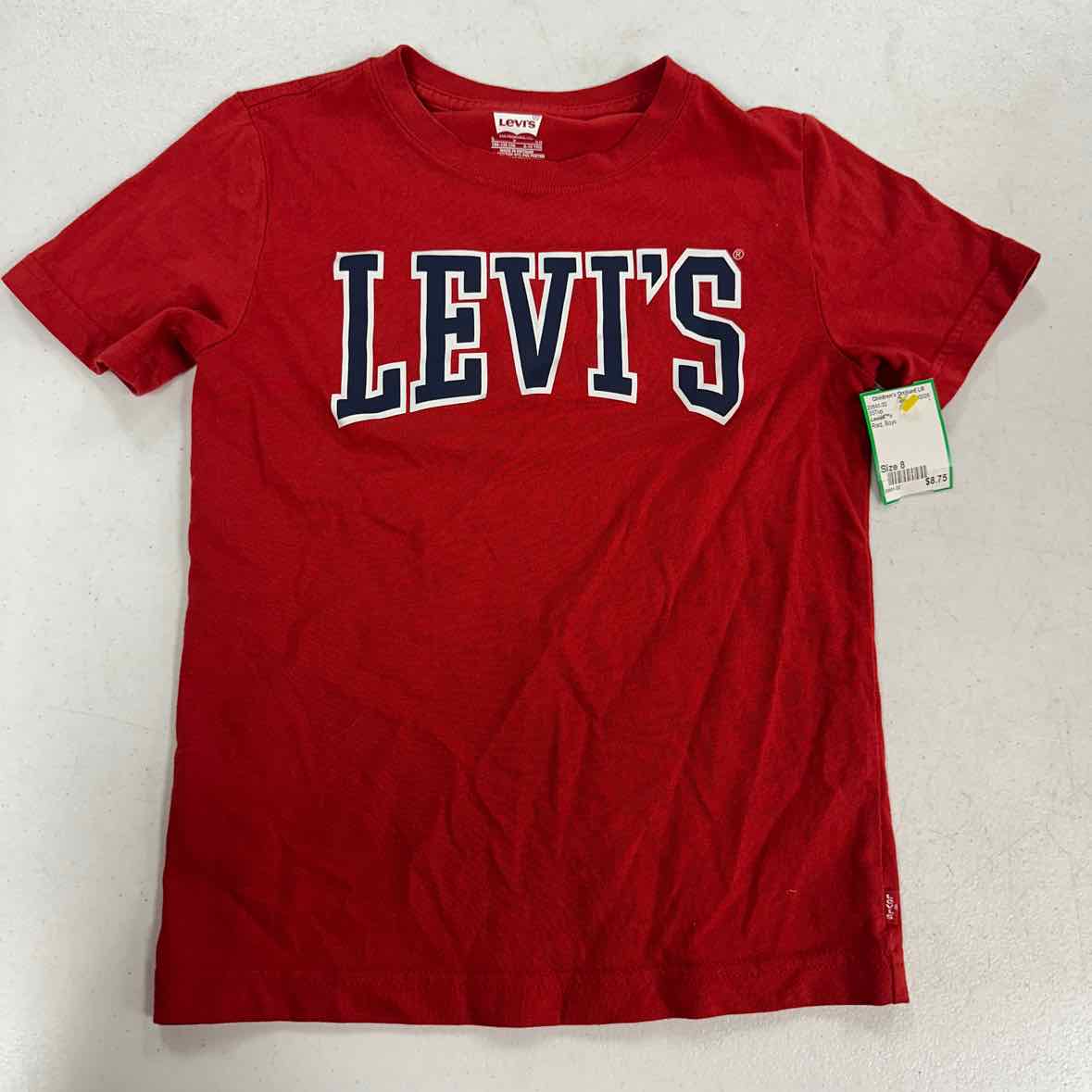 Levi’s Red Youth Size 8 Boys SSTop
