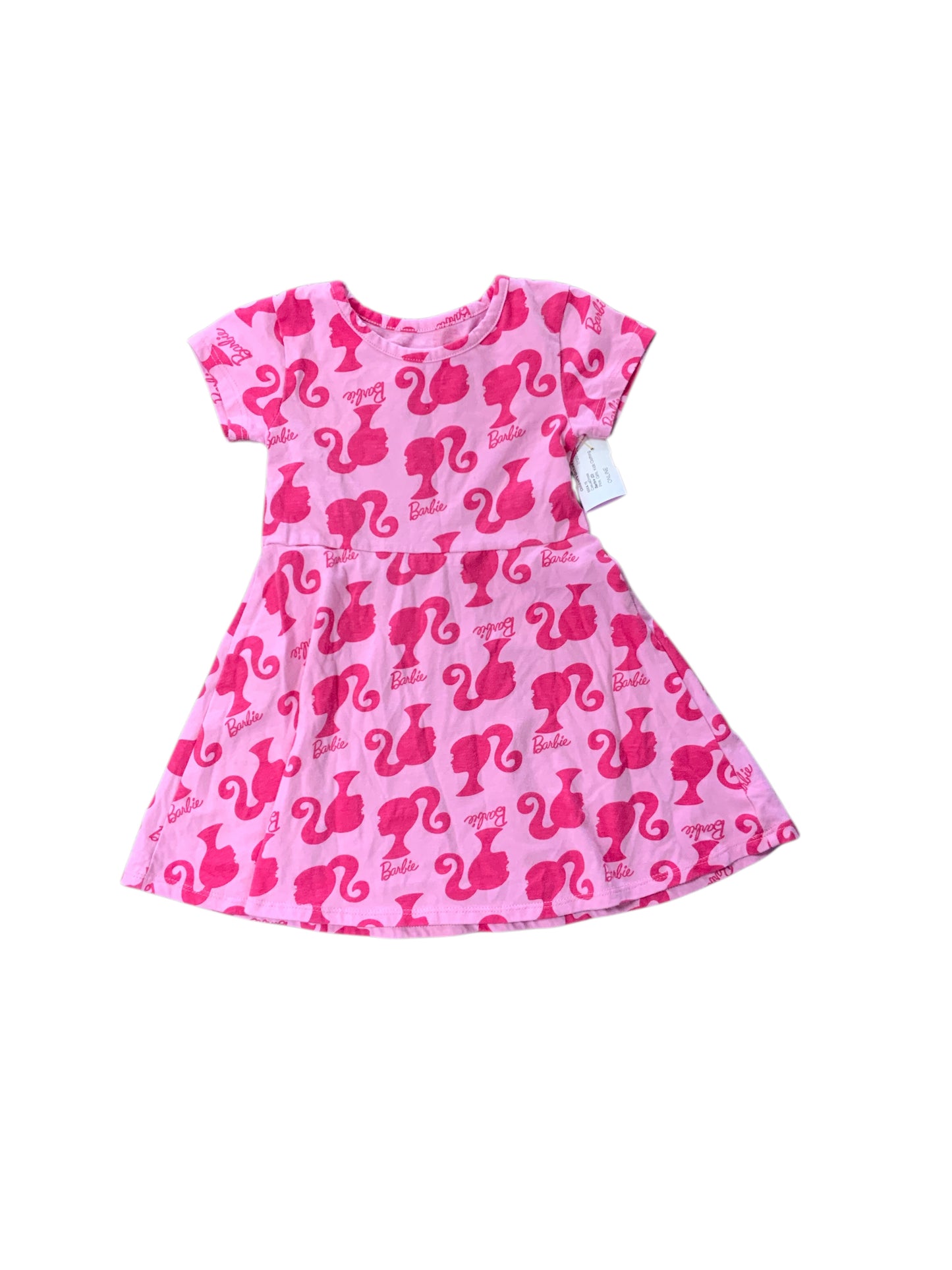 Barbie (D) Pink Toddler Size 3T Girls CasualDress