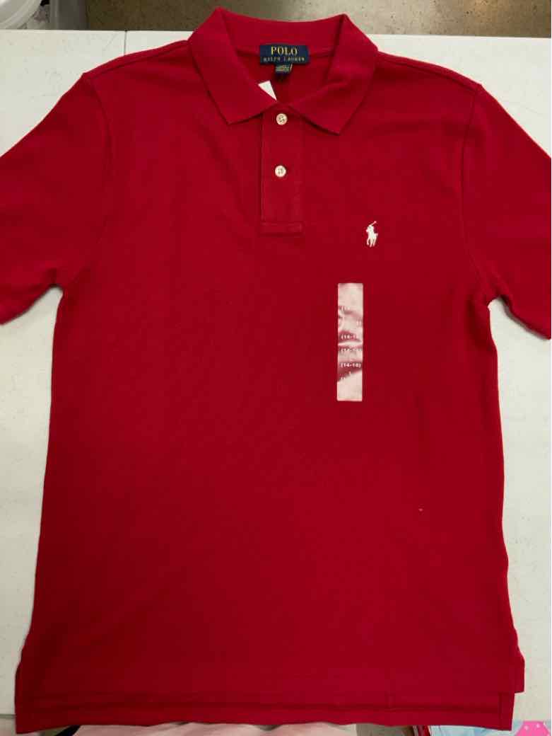 Polo Ralph Lauren (A) Red Youth Size 14 Boys Polo
