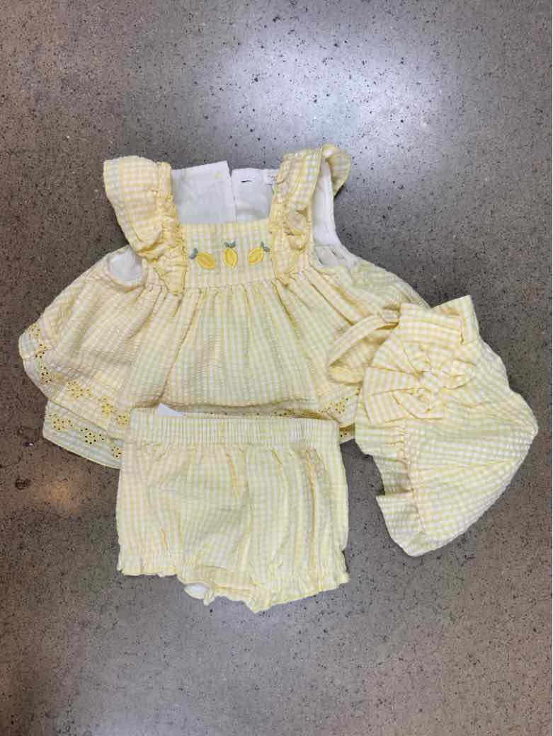 Tahari (C) Yellow Infant Size 6 MO Girls 3PC Casual