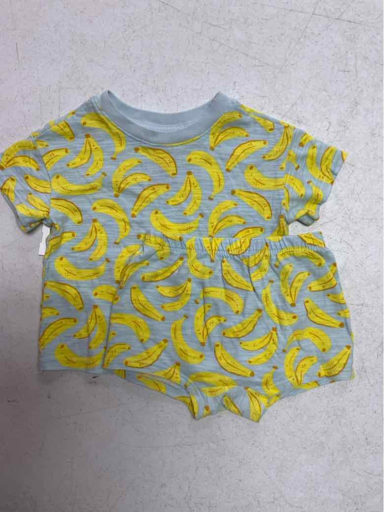 Cat and Jack (D) Blue Infant Size 12 MO Boys 2PC Casual