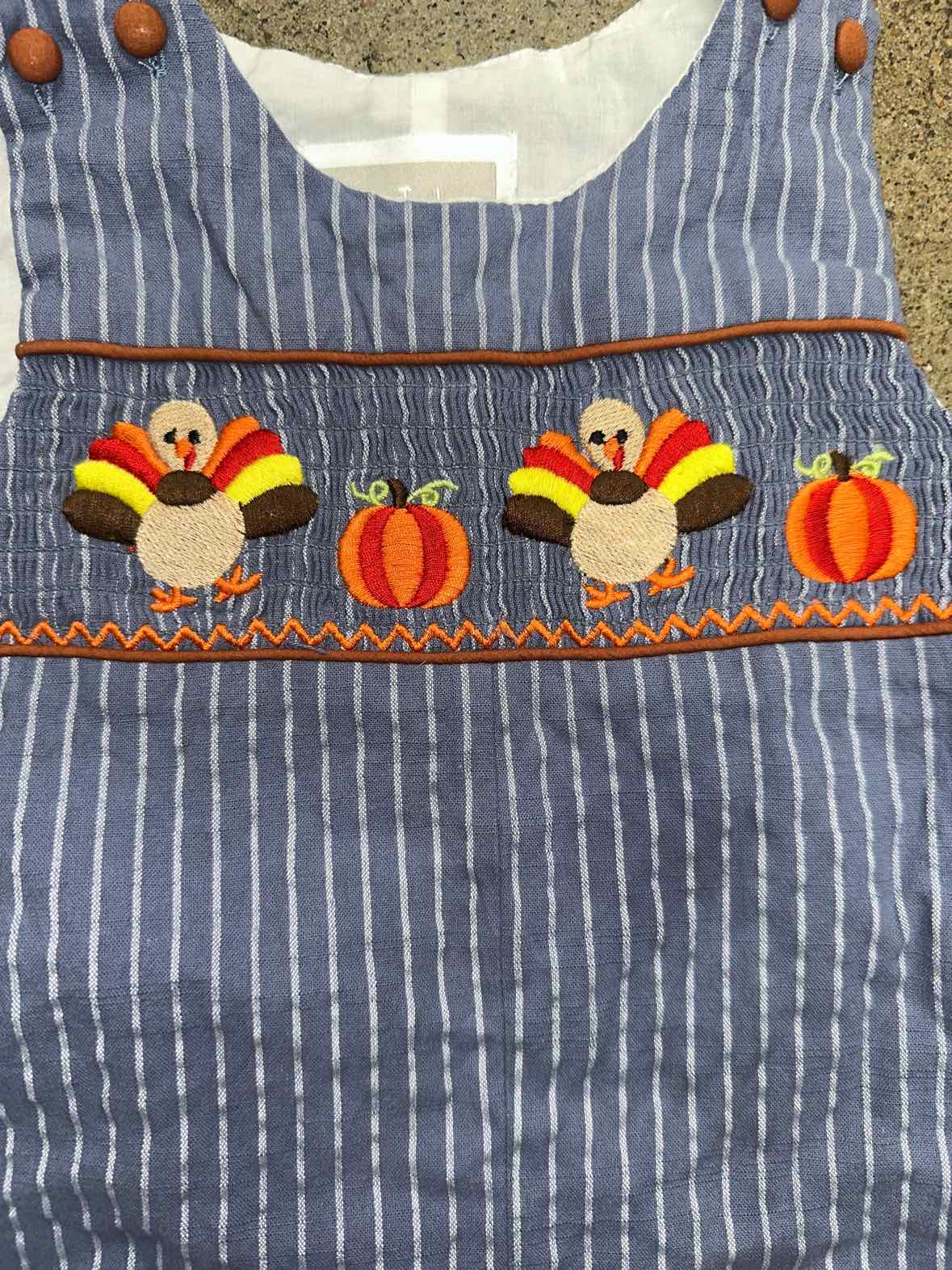 lil cactus Thanksgiving Infant Size 18 MO 1PC Casual
