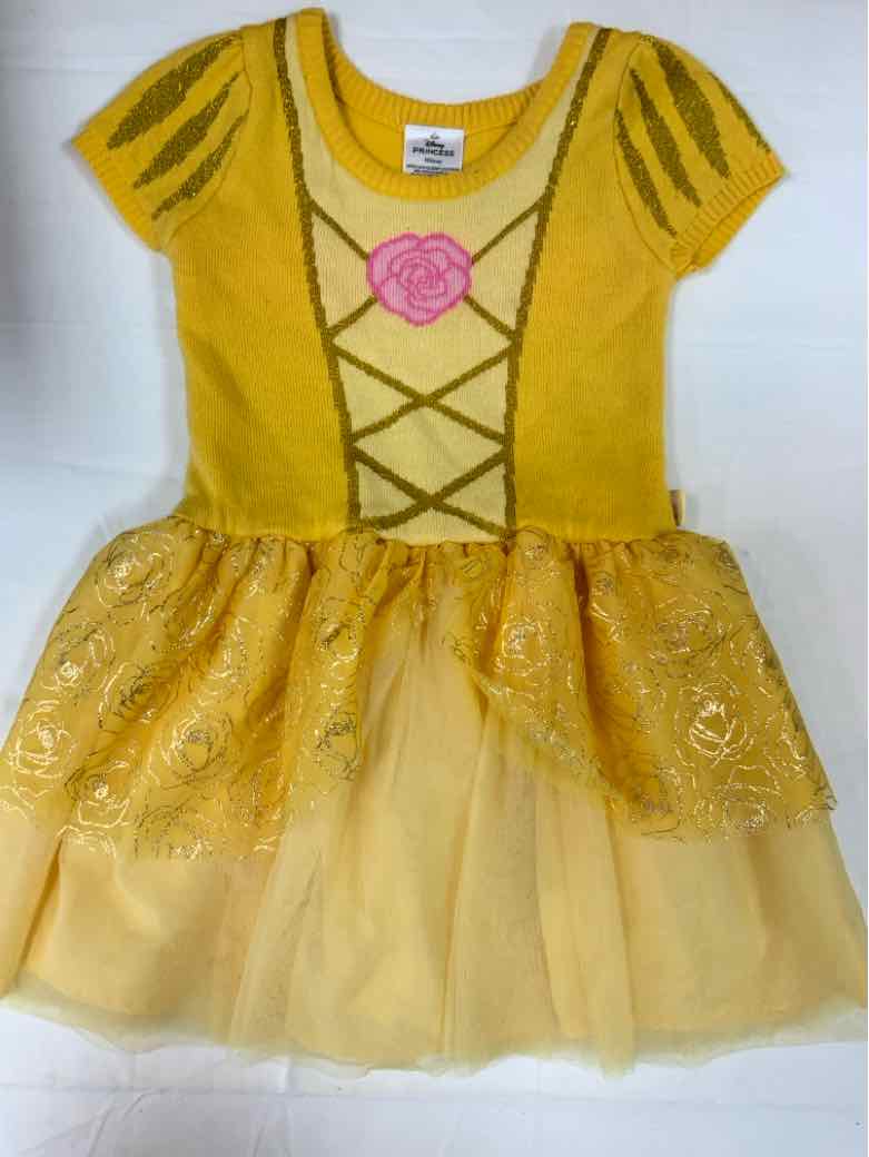 Disney (B) Yellow Toddler Size 5T Girls CasualDress