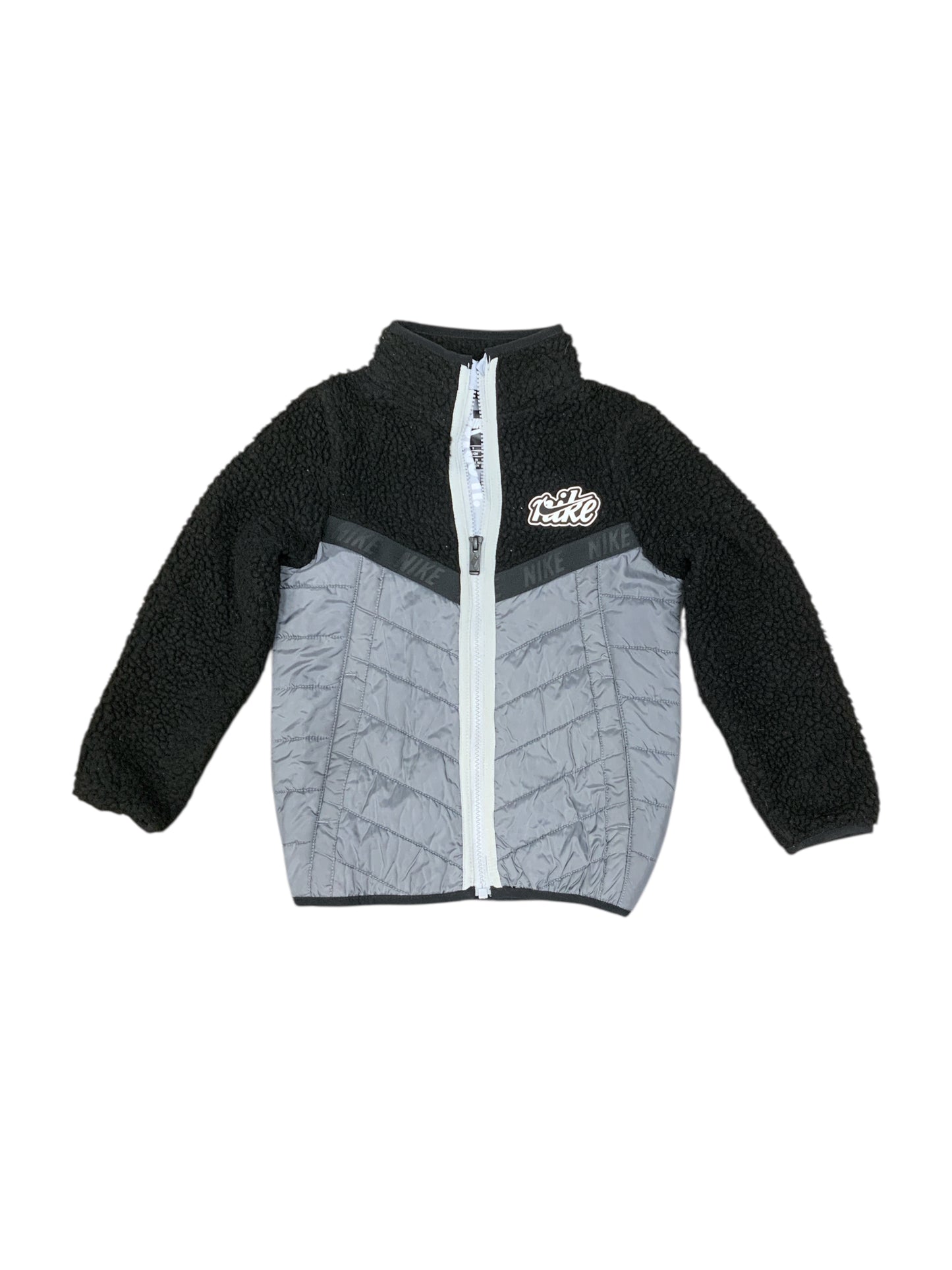 Nike (B) Black Toddler Size 5 Boys Jacket Fleece