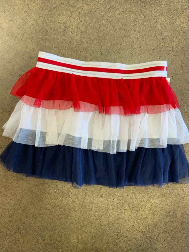 celebrate Red White Blue Youth Size 12 Girls SkirtCasual