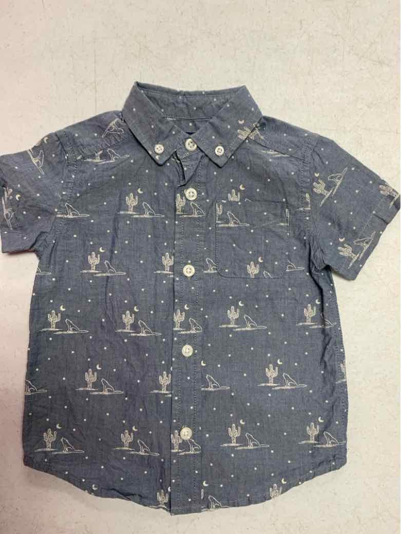 Children's Place (D) Blue Infant Size 18 MO Boys SSTop
