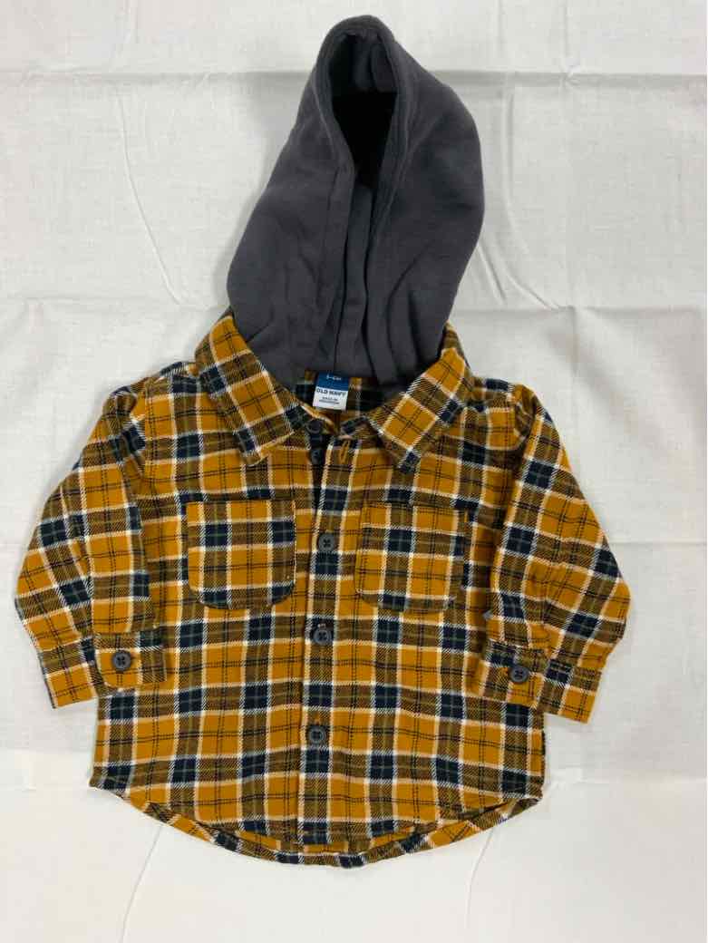 Old Navy (C) Yellow Infant Size 6 MO Boys ButtondownLS