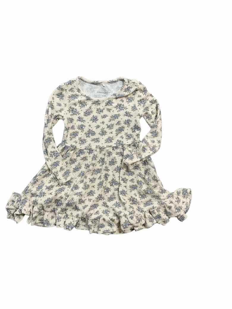 Posh Peanut (A) Cream Toddler Size 4T Girls CasualDress