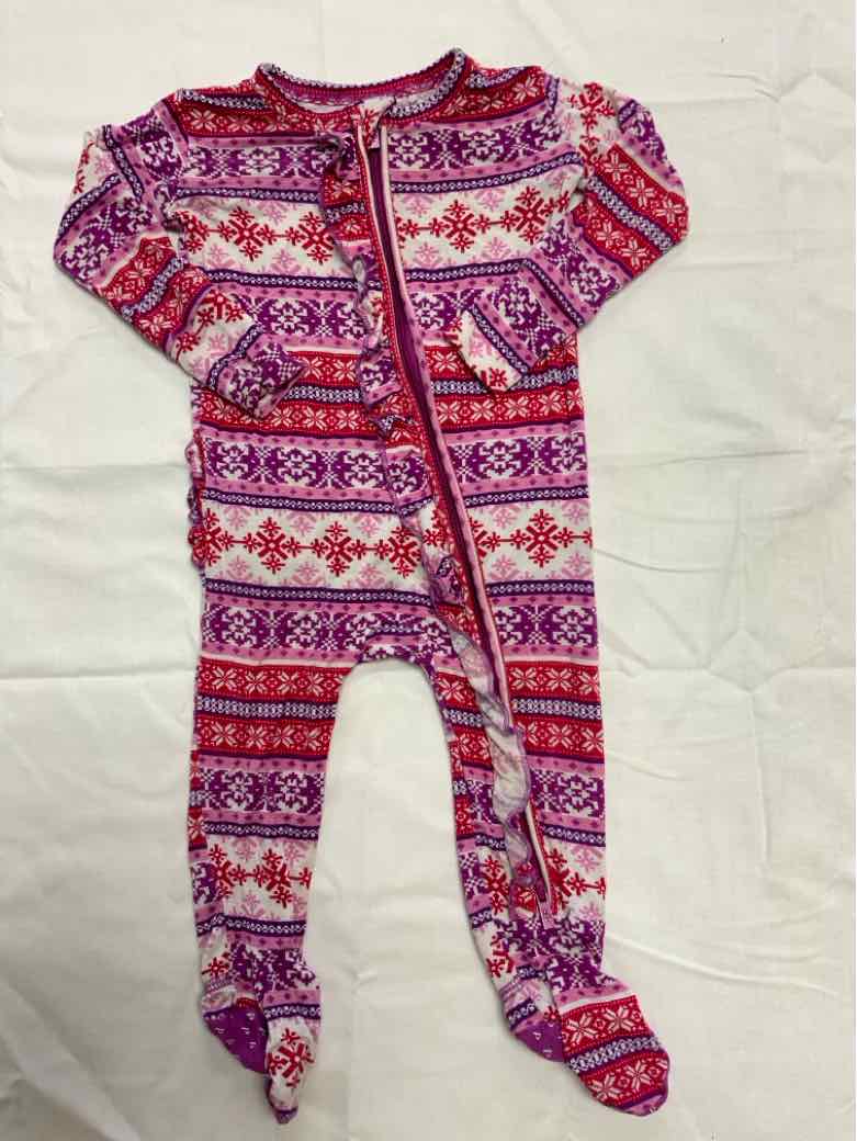 Posh Peanut (A) Purple Infant Size 6 MO Girls 1PCSleepwear