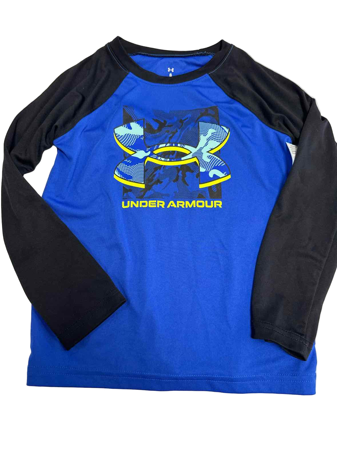 Under Armour (B) Blue Youth Size 6 Boys LSTop