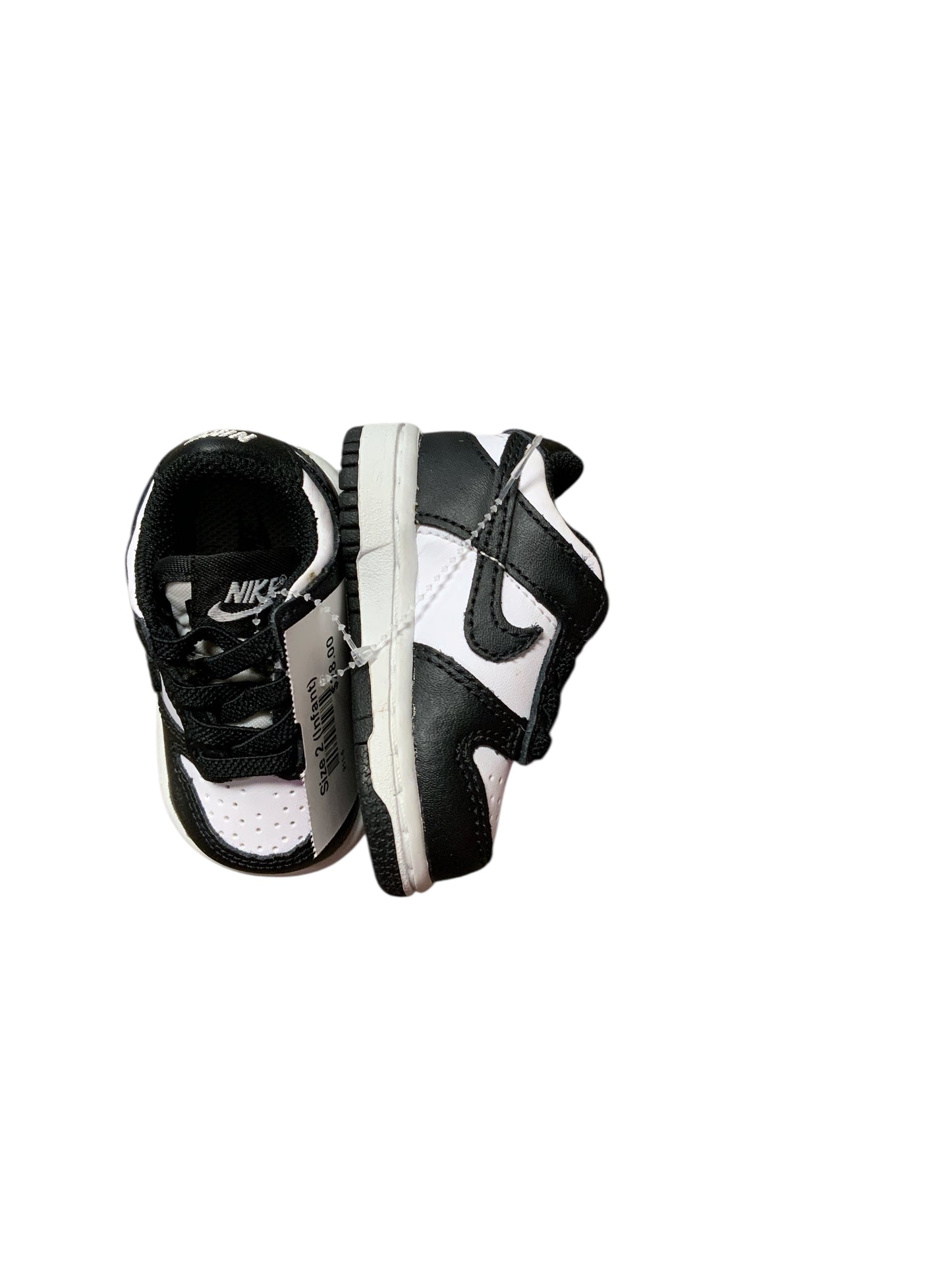 Nike (B) Black Infant Shoe Size 2 (Infant) Boys Casual Shoes