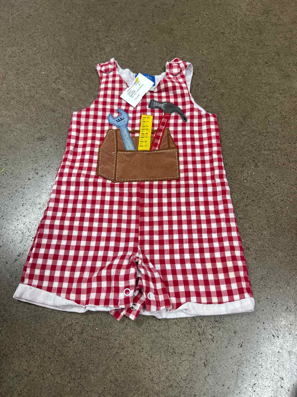 Mud Pie (B) Red Infant Size 12-18 MO Boys 1PC Casual
