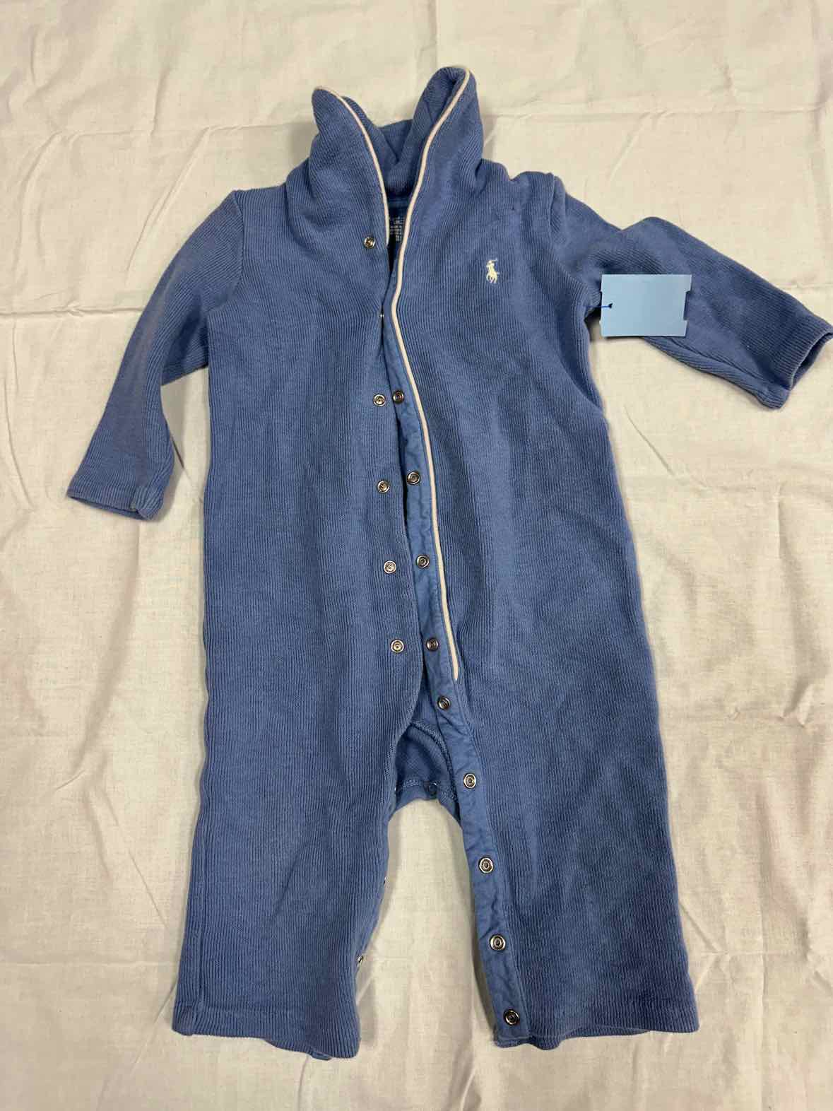 Ralph Lauren (A) Blue Infant Size 9 MO Boys 1PC Casual