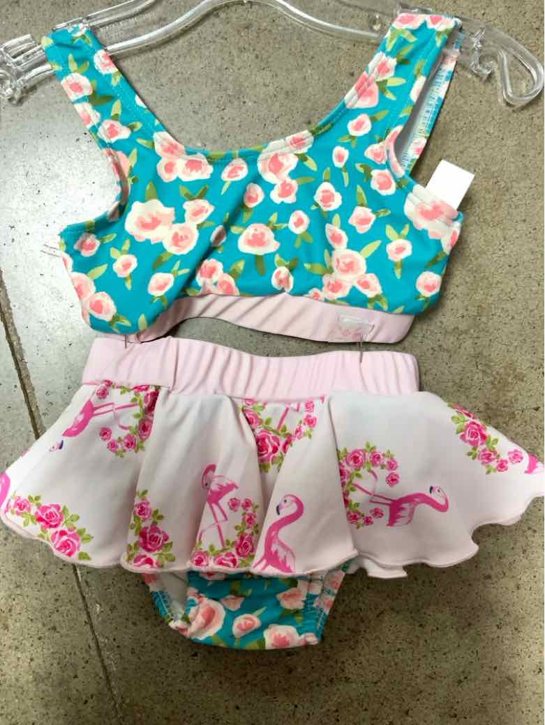 Sweet Honey (A) Blue Infant Size 12 MO Girls 2PCSwimwear