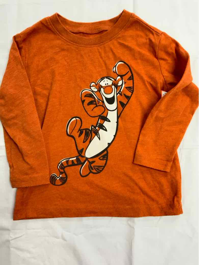 Jumping Beans (D) Orange Toddler Size 2T Boys LSTop