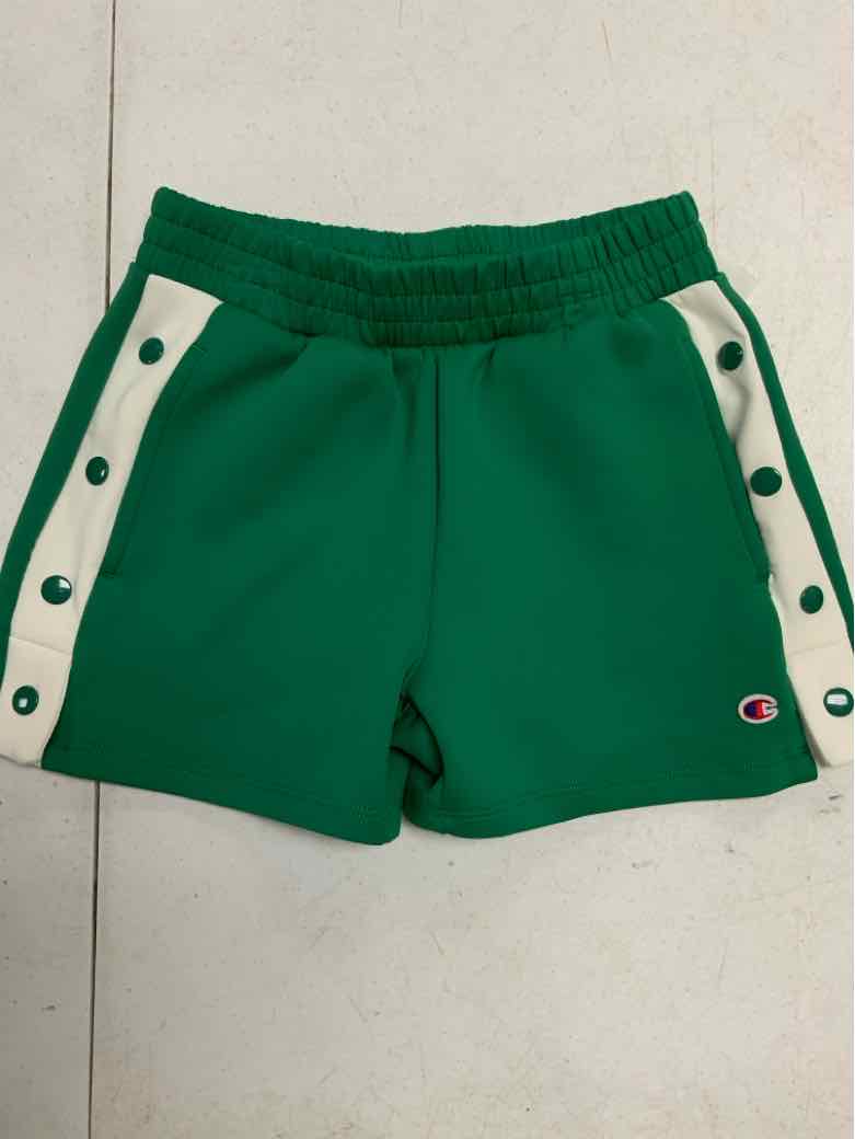 Champion (C) Green Youth Size 8 Girls ShortAthletic