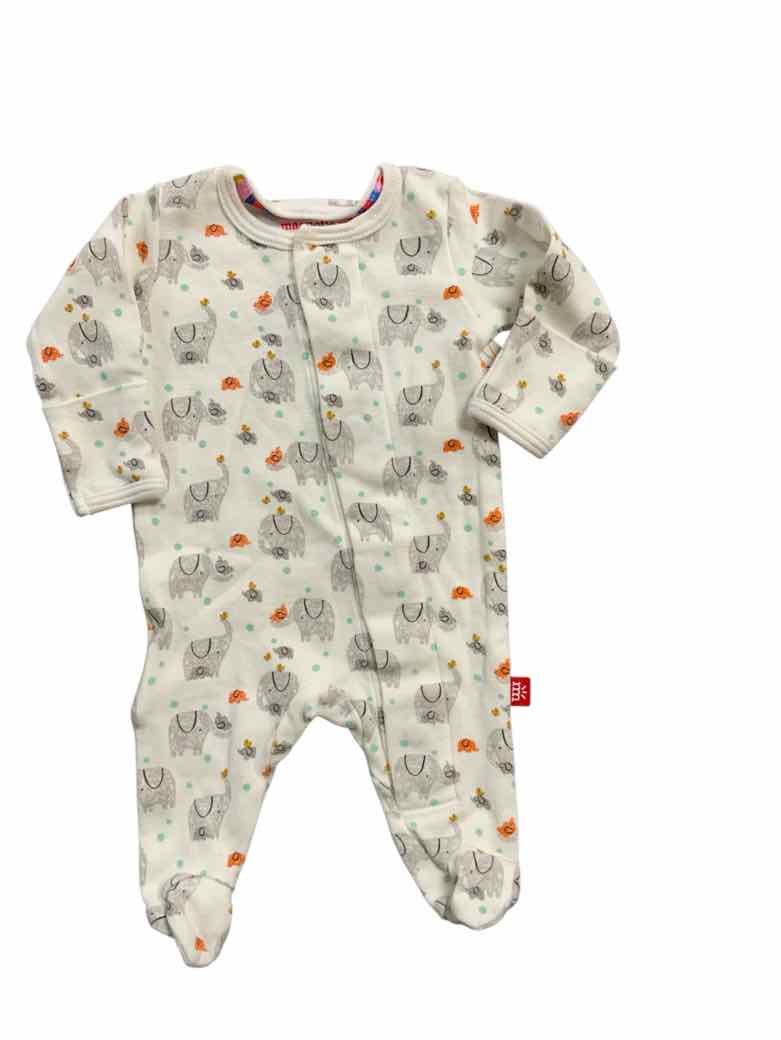 magnetic me Cream Infant Size Preemie Boys 1PCSleepwear