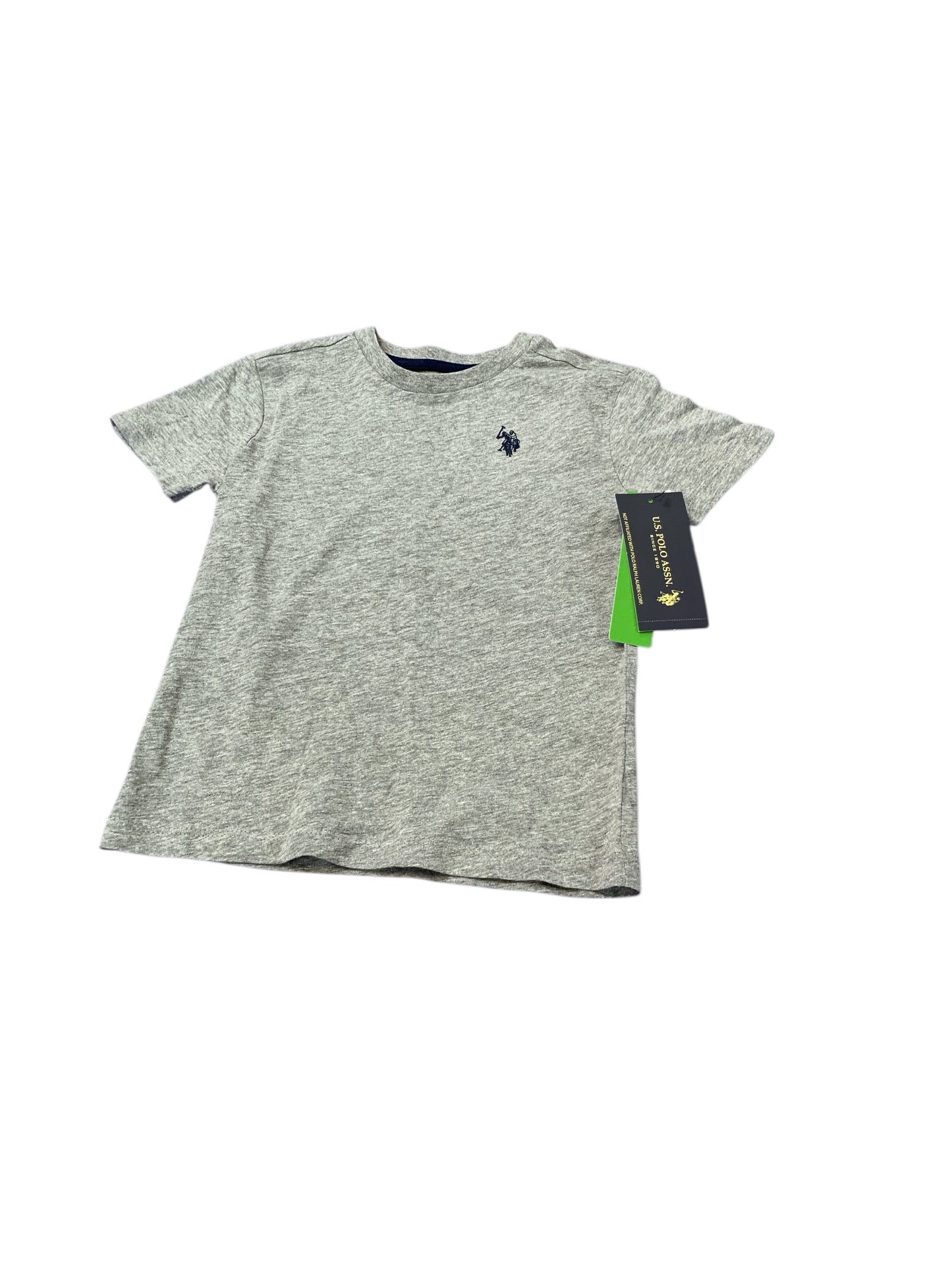 US Polo Association (C) Gray Toddler Size 5 Boys SSTop