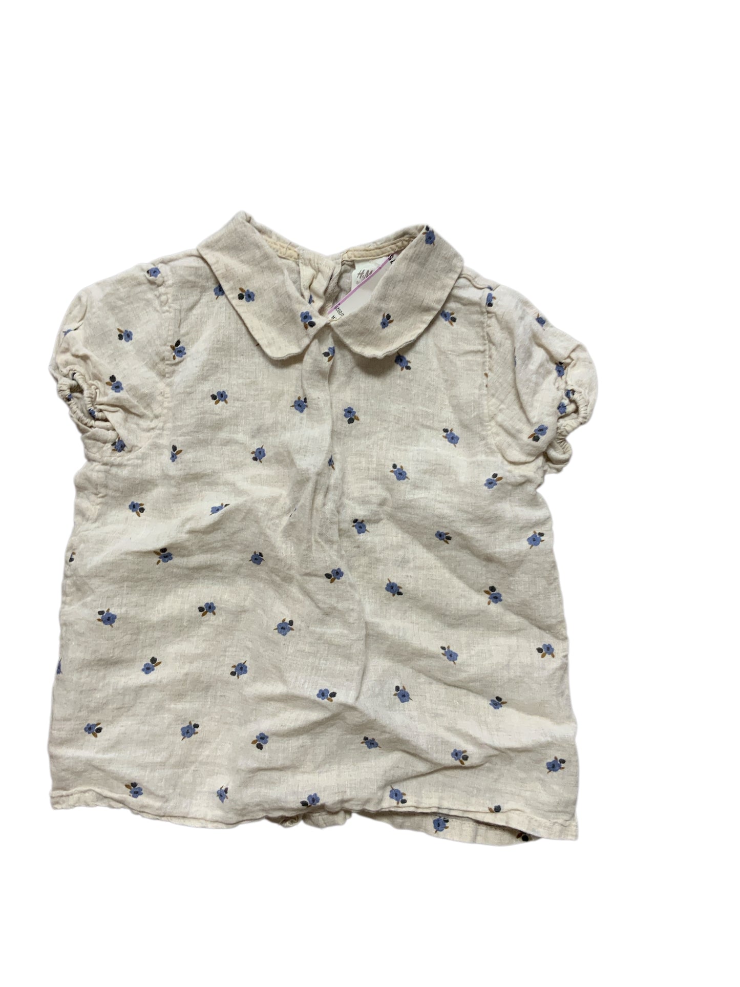 H & M (D) Cream Toddler Size 4 SSTop