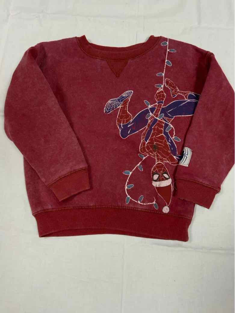Marvel (D) Red Toddler Size 4T Boys Sweatshirt