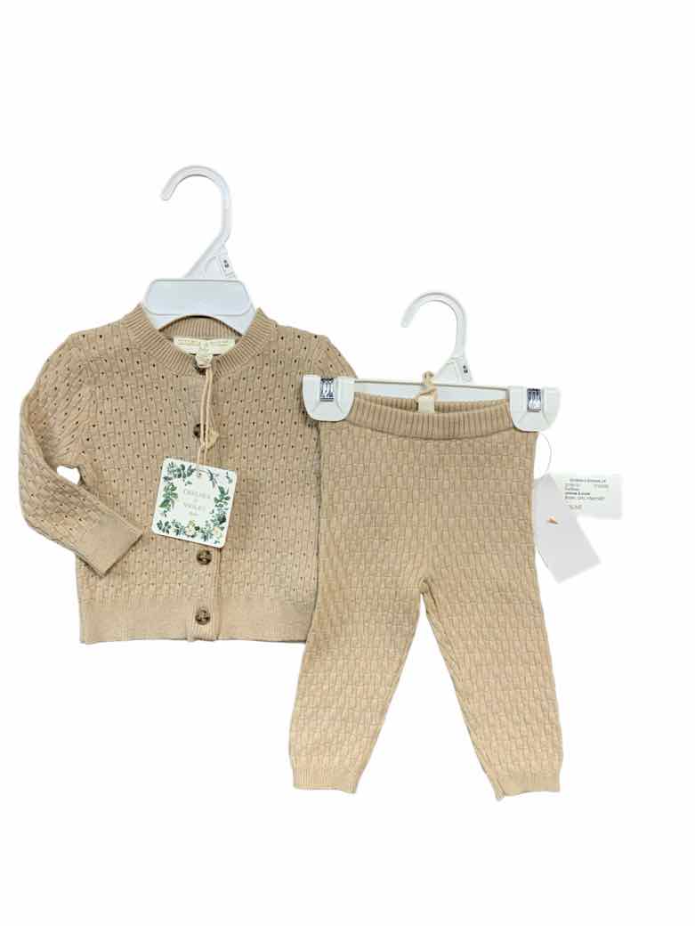 chelsea & violet Brown Infant Size 6 MO Girls SweaterLight