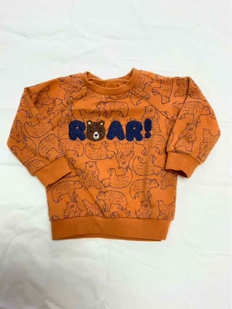 Little Me (C) Brown Infant Size 18 MO Boys LSTop
