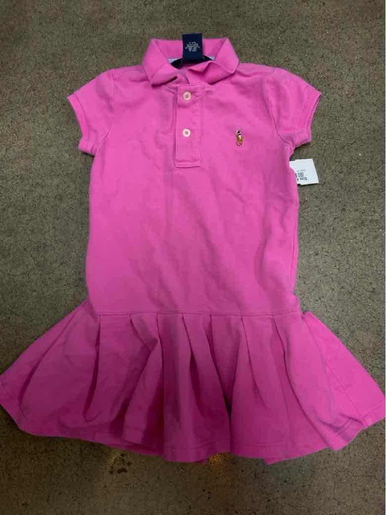 Ralph Lauren (A) Pink Toddler Size 4 Girls CasualDress