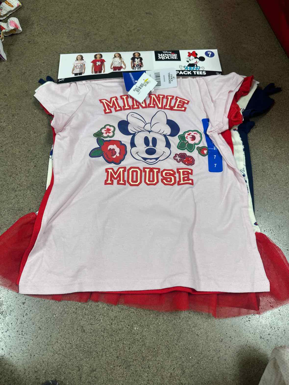 Disney (B) Blue Youth Size 7 Girls 3PCCasual
