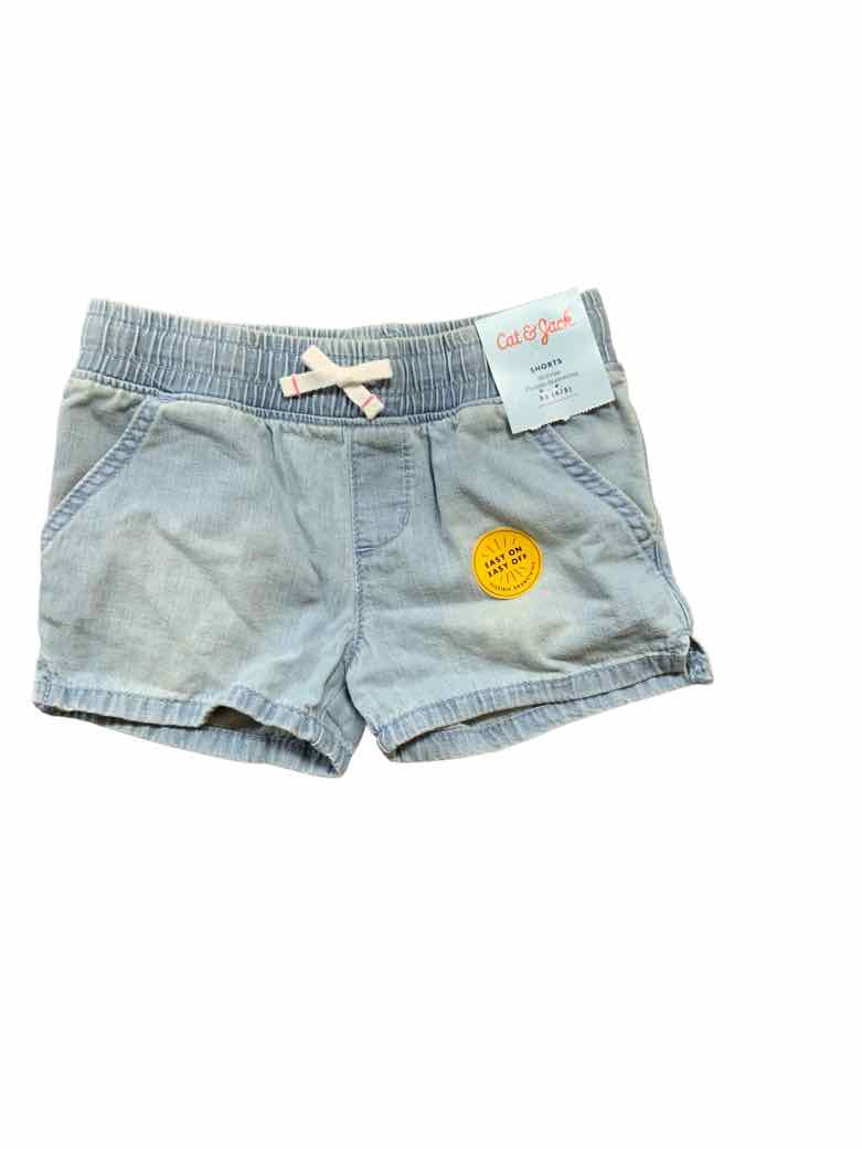 Cat and Jack (D) Blue Toddler Size 5 Girls ShortBasic