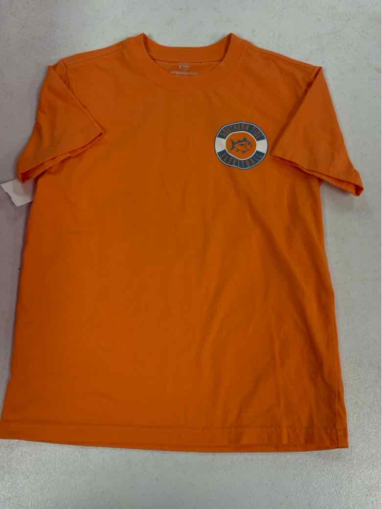 southern tide Orange Youth Size 8 Boys SSTop
