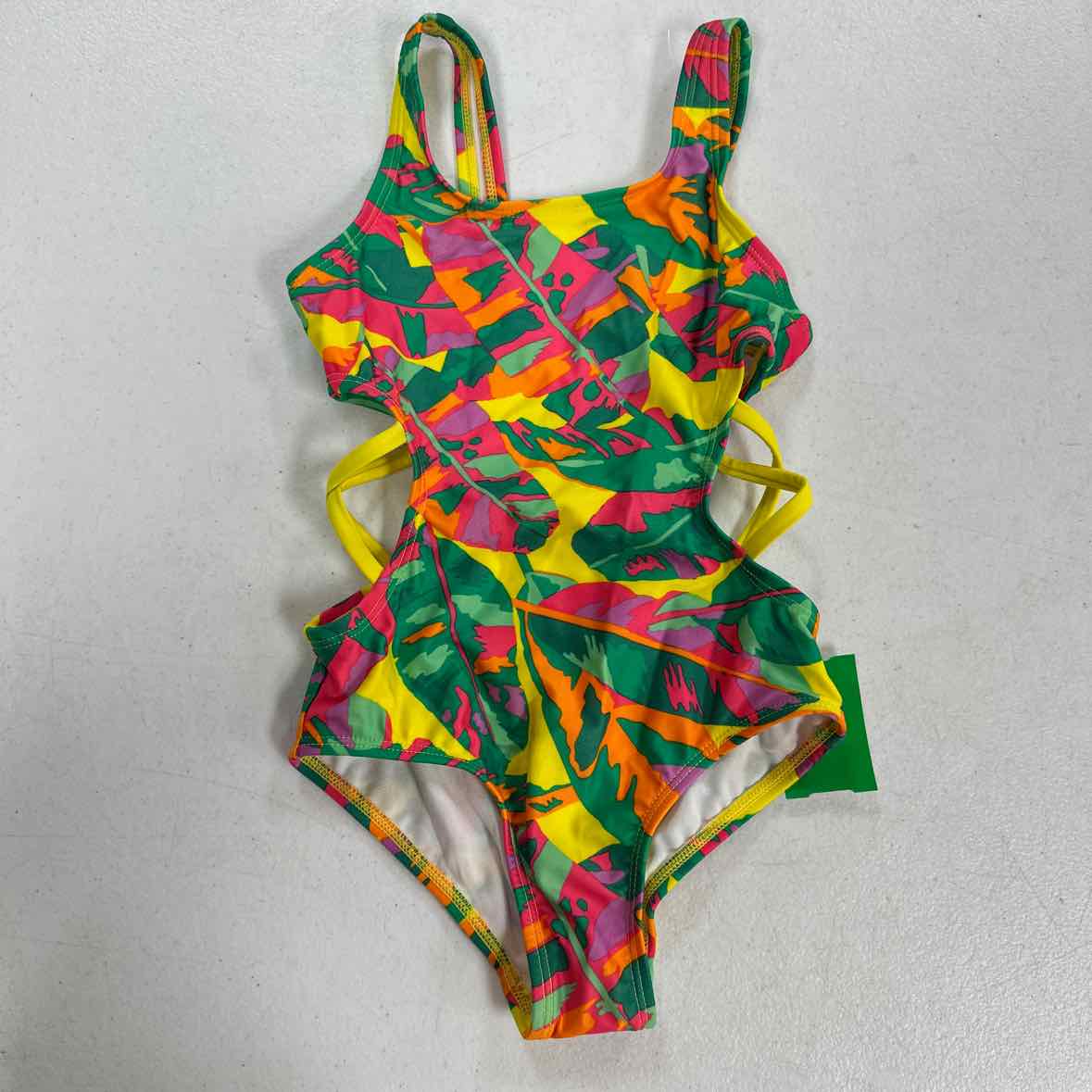 Cat and Jack (D) Green Toddler Size 5 Girls 1PCSwimwear