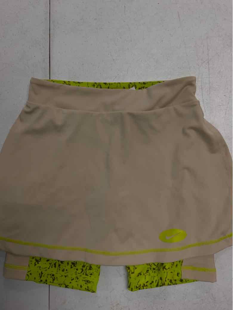 Nike (B) Cream Youth Size 12 Girls SkirtCasual