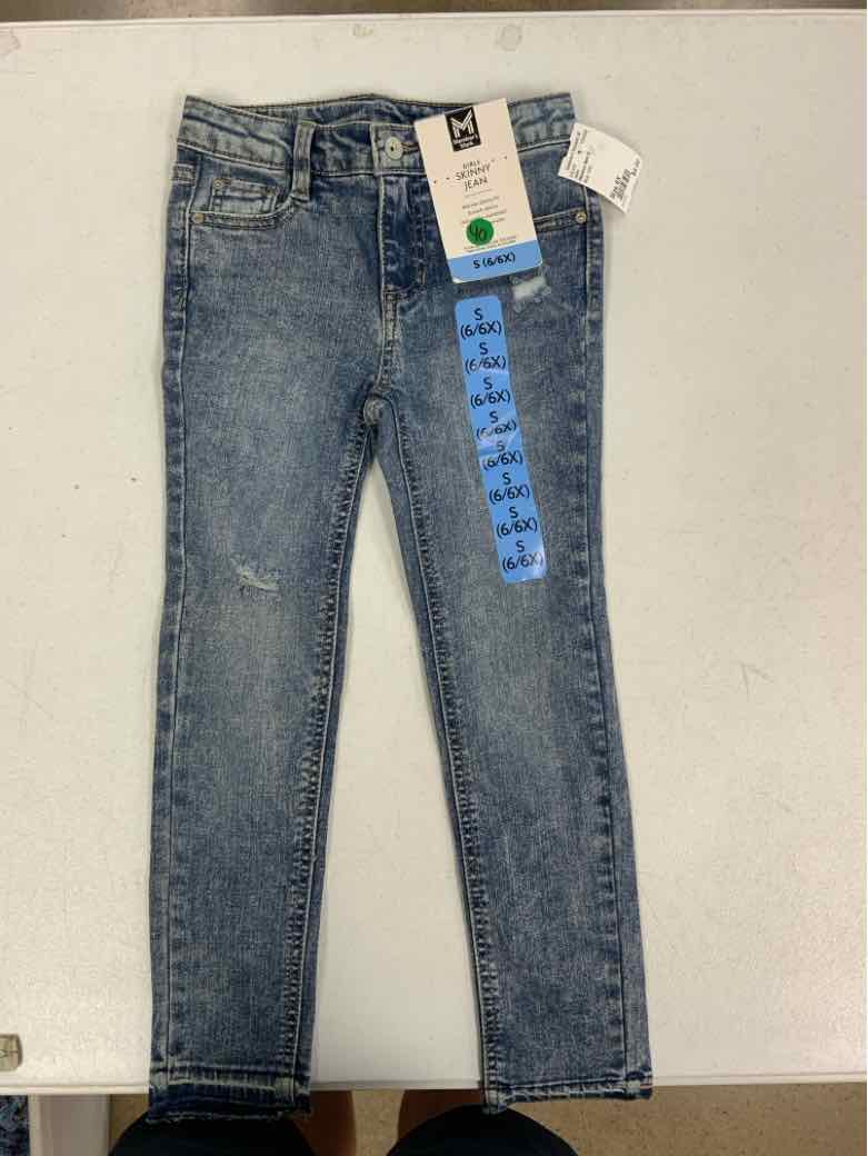 Members Mark (E) Blue Youth Size 6X Girls Jeans