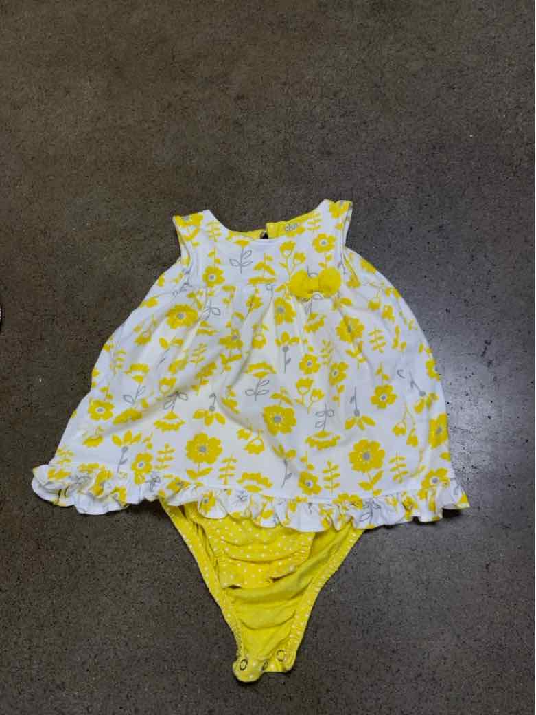 Child of Mine (D) Yellow Infant Size 24 MO Girls 1PC Casual